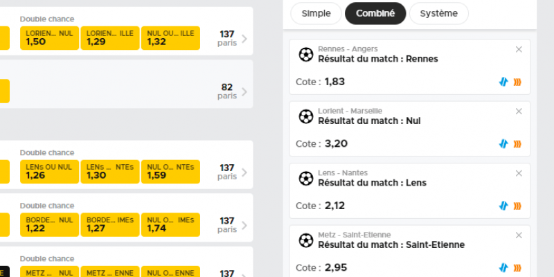 Pari sportif combiné : comment jouer et réussir ces paris multiples ?